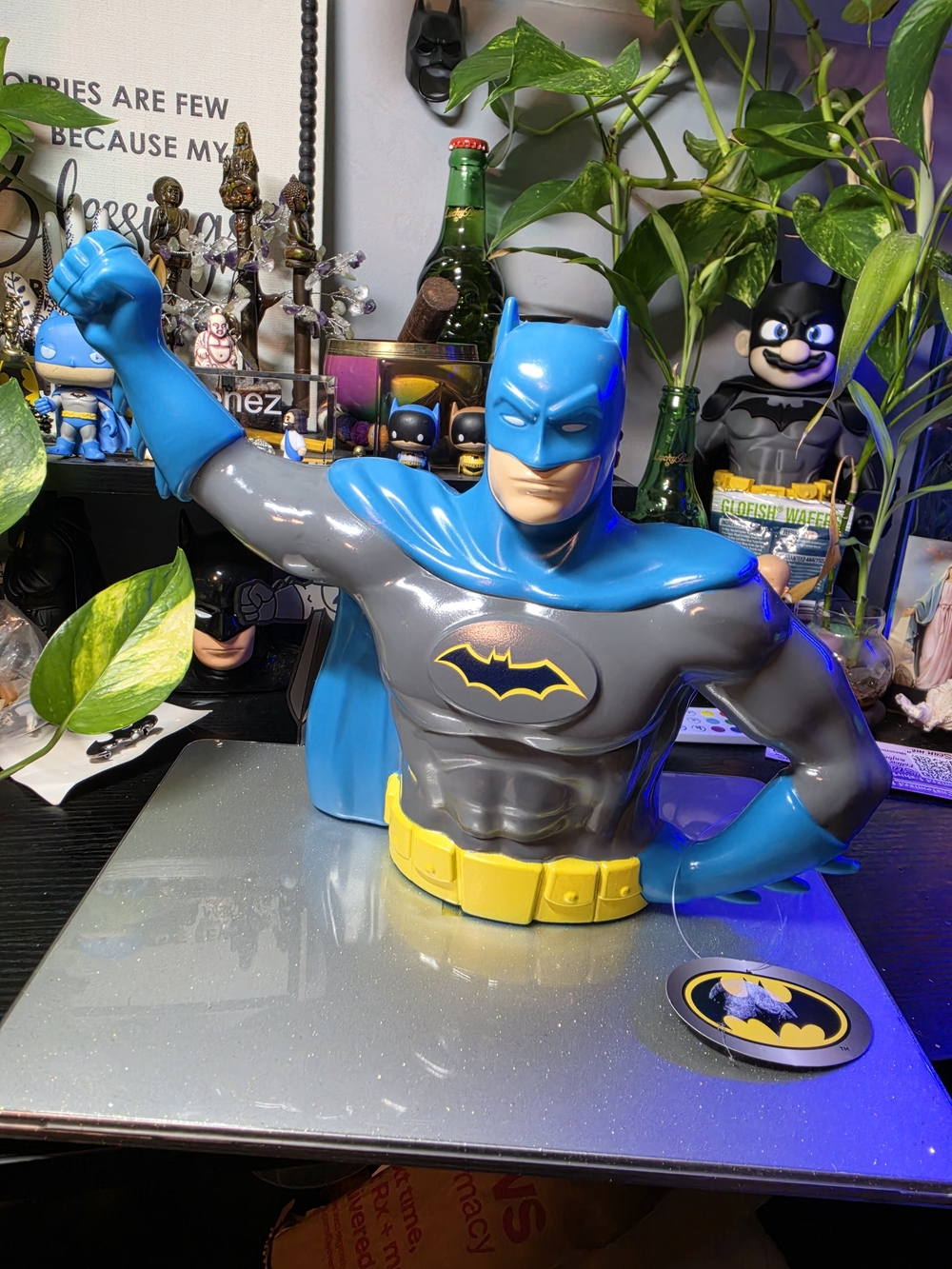 vintage DC Comics Batman Plastic Watering Can